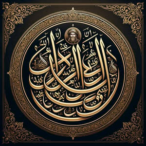 Beautiful Calligraphy of Prophet Muhammed