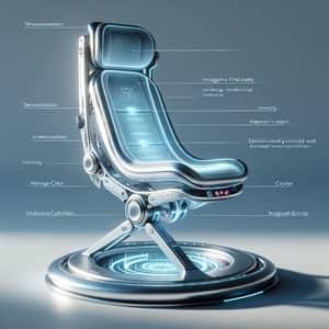 Futuristic Chair: Advanced Technology & Ergonomic Design