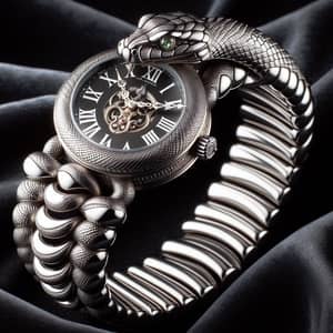 Serpent Theme Watch | Elegant Serpent Design Timepiece