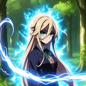 Powerful Anime Character Tsunade | Forest Chakra Wave