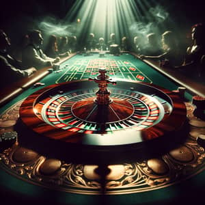 Intriguing & Mysterious Casino Roulette Wheel