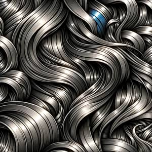 Hair Texture Cell Shaded for Vroid Studio - Detailed Illustration