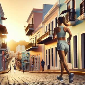 Morning Run in San Juan, Puerto Rico
