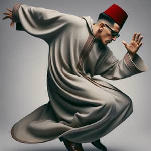 Dynamic Traditional Moroccan Costume | Slick Dance Moves