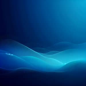 Blue Gradient Background - Deep Navy to Light Azure