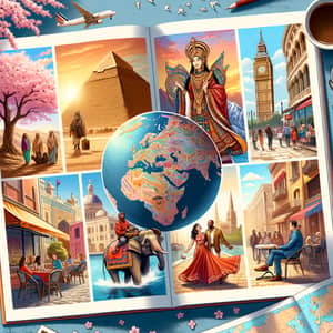 International Tourist Brochure: Discover Diversity in Travel Destinations