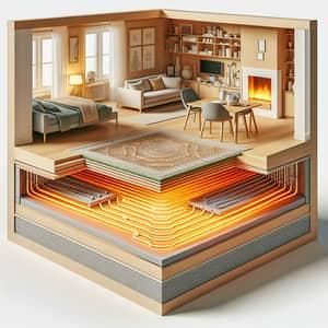 Underfloor Heating Installation Guide for a Contemporary Room