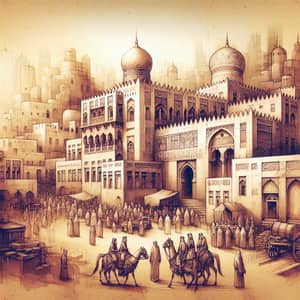 Ancient State of Qatar: Architectural & Cultural Depiction