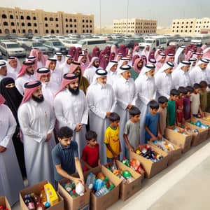 Qatar Charity Humanitarian Aid Distribution - Support for Needy Individuals
