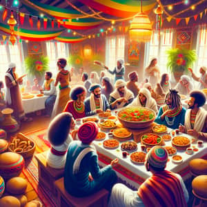 Celebrate Ethiopian New Year with Traditional Foods & Festive Vibe