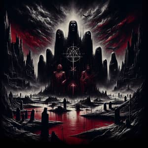 Thrash Metal Album Cover | Dark, Ominous, Apocalyptic Themes