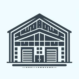 Warehouse Icon Design - Simple & Professional