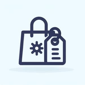 Buy Goods Favicon - Simplistic Style Shopping Bag Icon