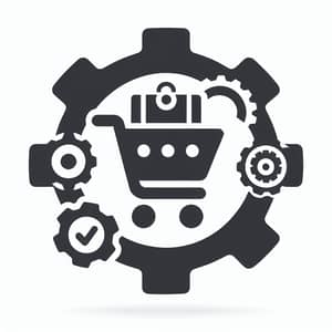 Merchandising System Vector Icon - Retail Management Symbol