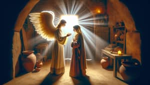 Annunciation in Religious History: Angelic Message to Young Woman