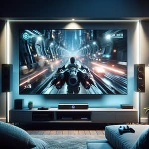 Immersive 3D Video Game on Modern TV | Realistic Gaming Experience