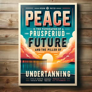 Peace: Foundation of Prosperous Future & Pillar of Understanding