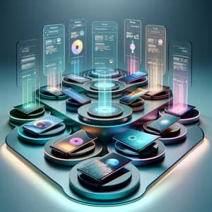 Futuristic Smartphone Sales | Array of Colors & Flexible Displays