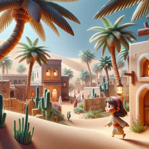 Discover the Enchanted Oasis of the Wise Palm | Desert Village Adventure