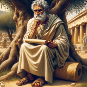 Ancient Greek Philosopher: Wisdom in Western Tradition