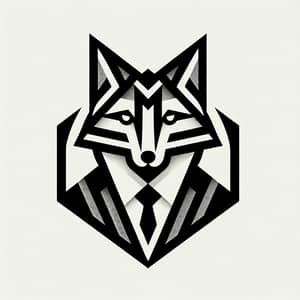 Sharp Fox Logo Design | Geometric Animal Symbol