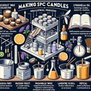 SPC Candle Making Process - Ingredients, Equipment, Production