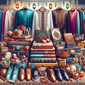 Ramadan Products: Clothing, Shoes, Gifts | Market Display