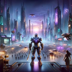Best Video Game Experience: Futuristic Dystopian Cityscape