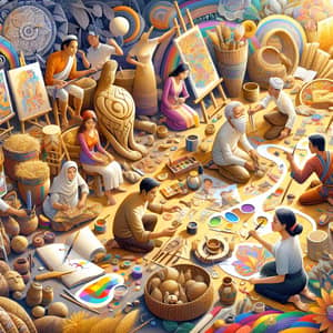 Imaginative Artistic Harvest: Diverse Artists Celebrating Filipino Culture