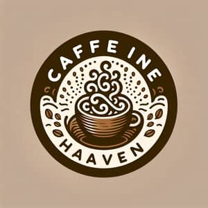 Caffeine Haven: Modern & Cozy Coffee Shop Logo Design