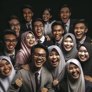 Malaysian Students Joyous Celebration | Group Celebration