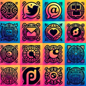 Unique Social Media Logos for Creative Impact