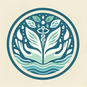 Elegant Heal Icon for Wellness and Restoration
