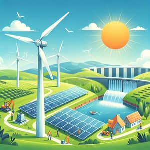 Renewable Energy: Wind, Solar, Hydro - Sustainable Future
