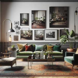 Unique Interior Design: Eclectic Living Room Inspiration