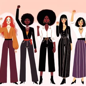 Empowering Diversity: Women United in Strength and Resilience