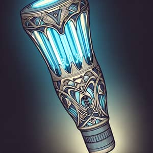 Octavia Light Stick - Futuristic Design with Blue Shades