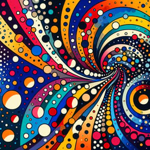 Vibrant Polka Dot Pattern | Imaginative & Energetic Design Style