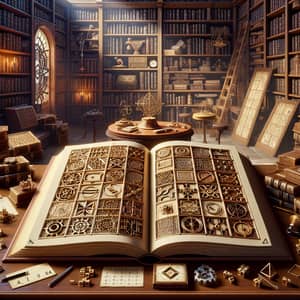 Mathematical Adventure: Riddles in an Ancient Library