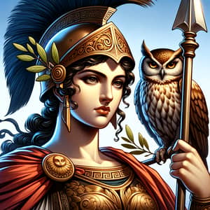 Athena, Goddess of Wisdom and Warfare: Strategy, Intellect, Courage