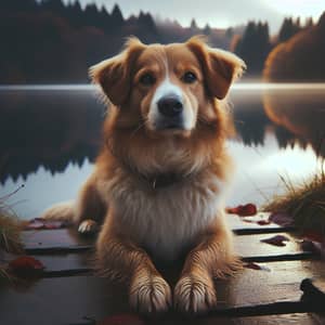 Single Dog - Cute Canine Companion