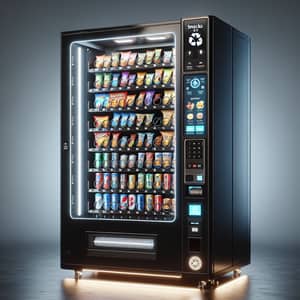 Futuristic Vending Machine | Snacks on the Go