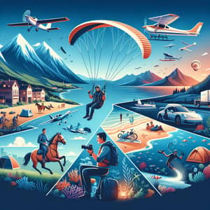 Adventurous Traveler | Paragliding, Aviation, Horse Riding, Diving & More
