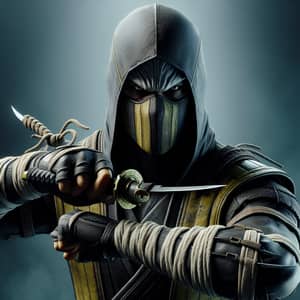 Mortal Kombat Scorpion: Ninja Martial Artist Character