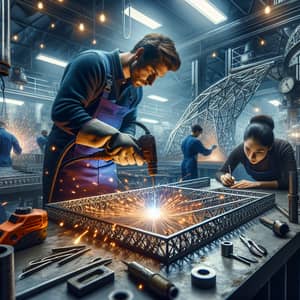 Custom Steel Workshop: Craftsmanship in Action