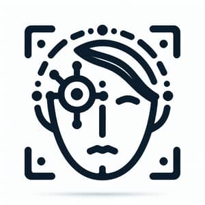 Facial Recognition Technology Icon | 512x512 Pixels