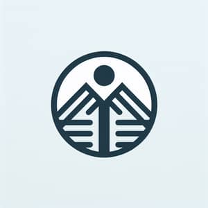 Minimalist Company Logo Design | Clean Lines & Negative Space
