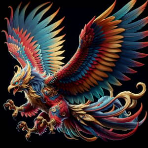 Majestic Garuda: Mythical Bird of Indonesian Folklore