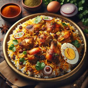 Hyderabad Chicken Biryani Recipe | Authentic Flavorful Dish