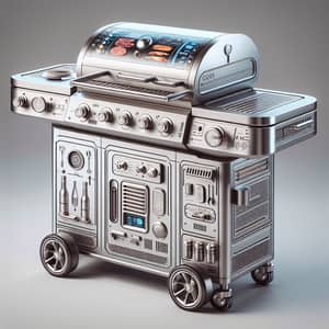Innovative BBQ Grill with Modern Aesthetics | Future of Outdoor Cooking
